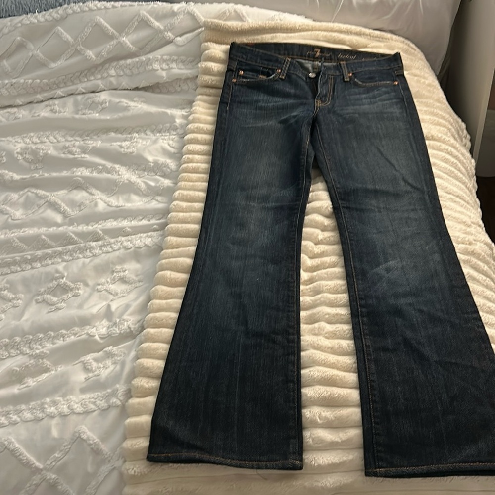 7 For All Mankind Women's Blue Jeans